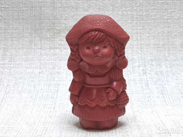 Фигурка Красная шапочка СССР 70-80г