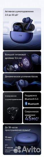 Наушники Realme Buds Air 5