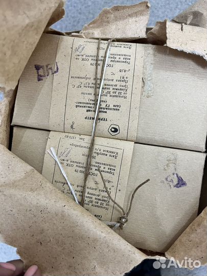 Градусник 1986 г.в. СССР (Коробка 25 шт)