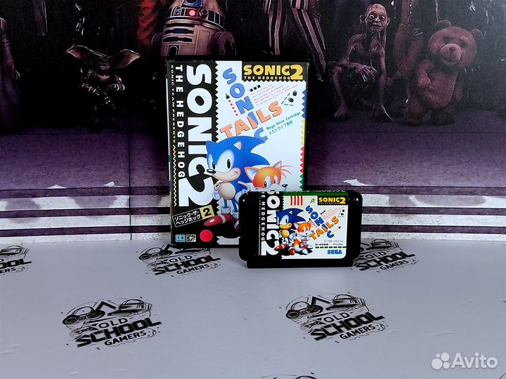 Картриджи sega Sonic the Hedgehog 2