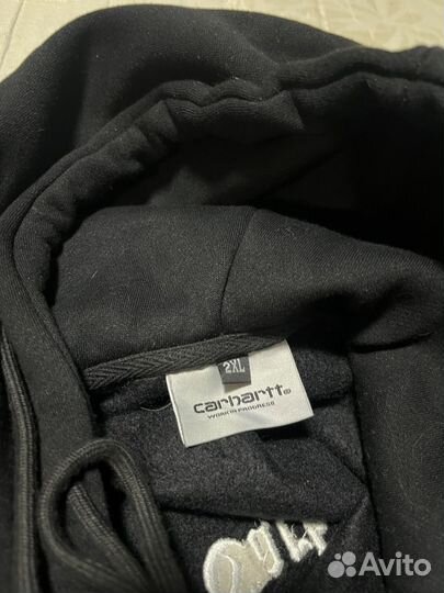 Худи Carhartt Hooded Onyx Script