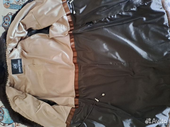 Шуба норковая 42 44 бу