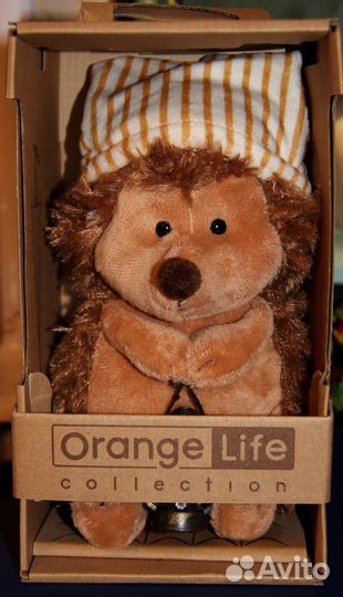 Мягкая игрушка Оrаnge Еж с лампой Оранж