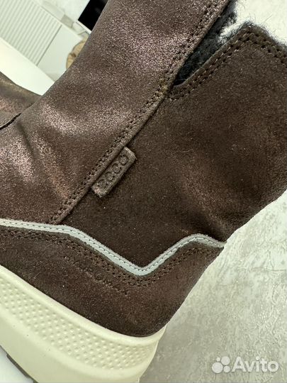 Сапоги зимние ecco 34 для девочки