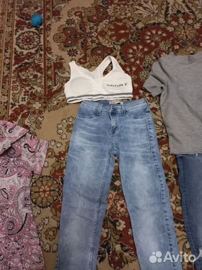 Вещи пакетом на девочку 11-12лет