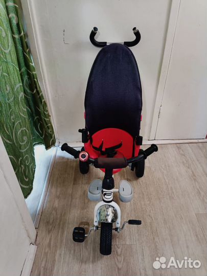 Велосипед коляска с ручкой