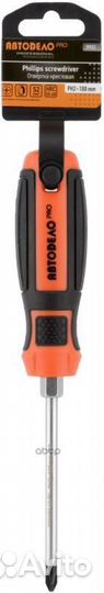 Отвертка крестовая PH2x100 мм Professional Авто