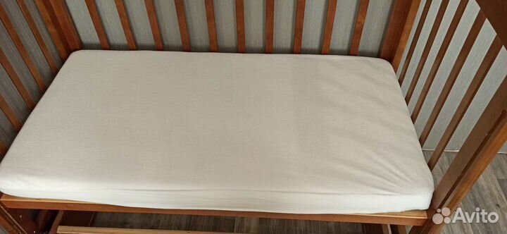 Матрас IKEA krummelur 120*60+наматр.,простыни