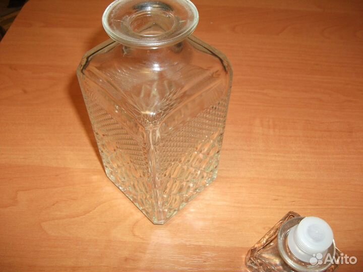 Штоф графин хрустальный