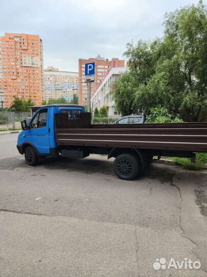 Грузоперевозки открытой бортовой газелью