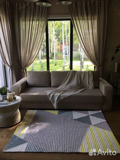 Коврик из трикотажной пряжи