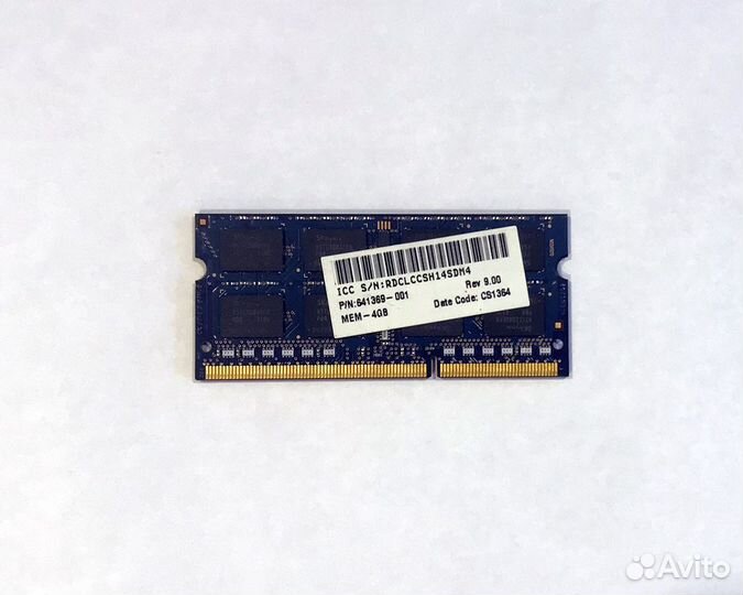 Оперативная память ddr3 2gb / 4gb / 8gb 12800S