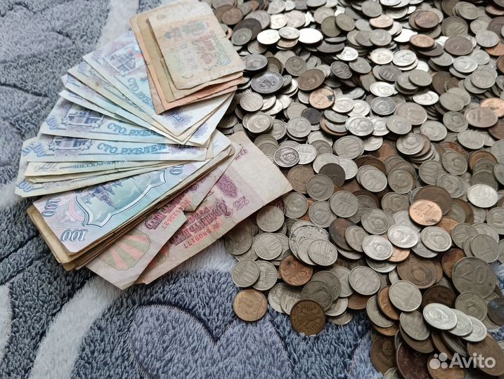 Монеты СССР и России более 4кг
