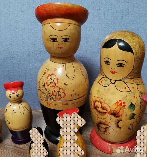 Матрешка семеновская СССР, есть редкие
