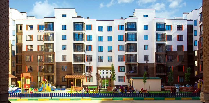 2-к. квартира, 57,7 м², 1/6 эт.