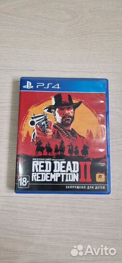 Red dead redemption 2 ps4 диск