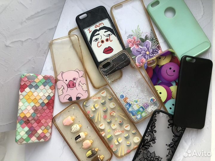 Чехлы на iPhone 6 6s 12 штук