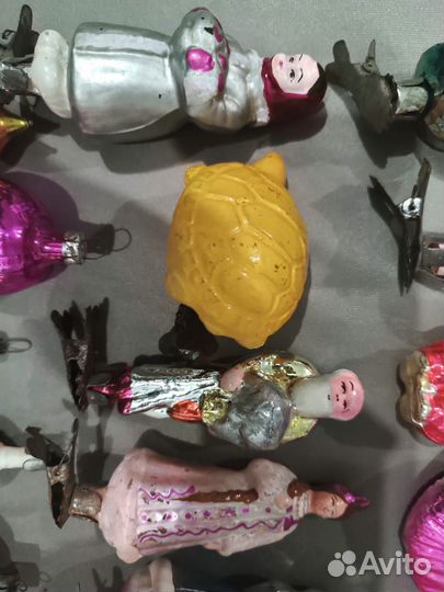 Елочные игрушки СССР