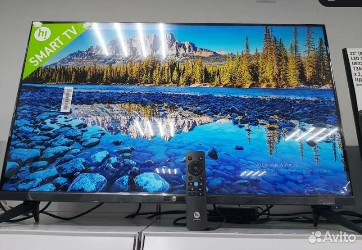 Телевизор SMART tv огромный, новый