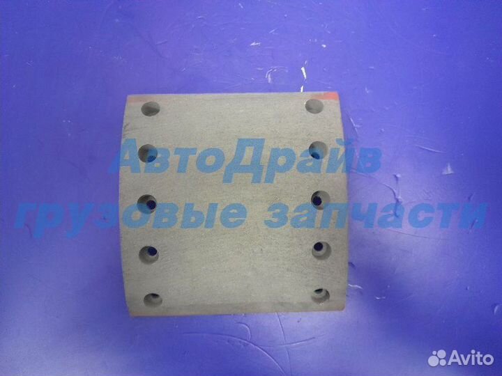 Накладки тормозные 420х200 2 ремонт комплект из 8