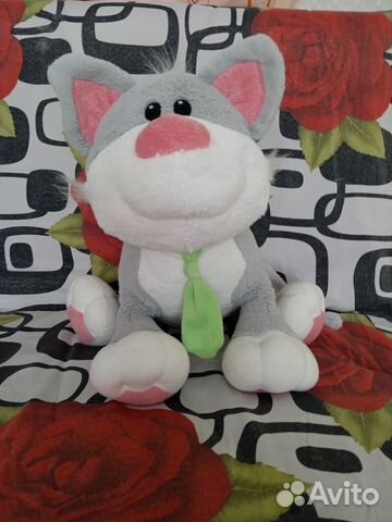 Большая мягкая игрушка кот Макс