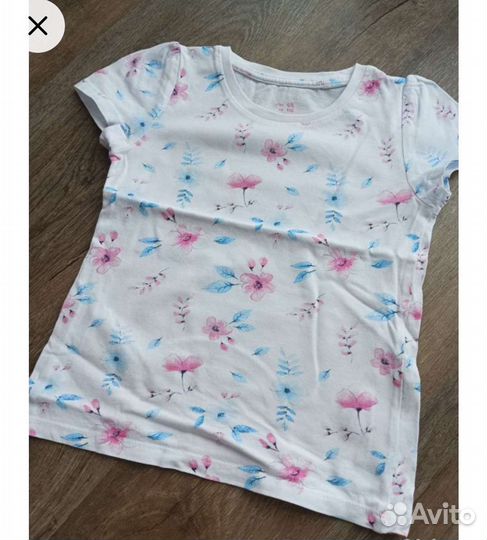 Одежда на девочку 4-5 лет пакетом