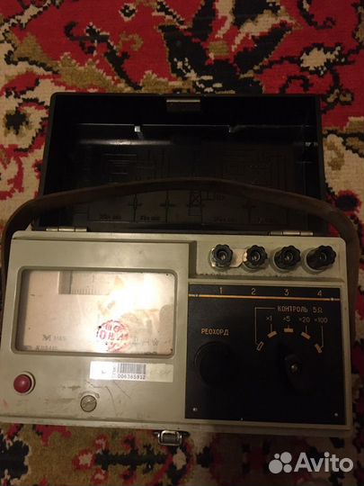 Омметр М416,измеритель сопротивления заземления