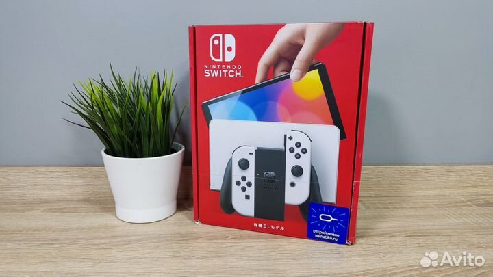 Nintendo Switch oled 64GB Белый