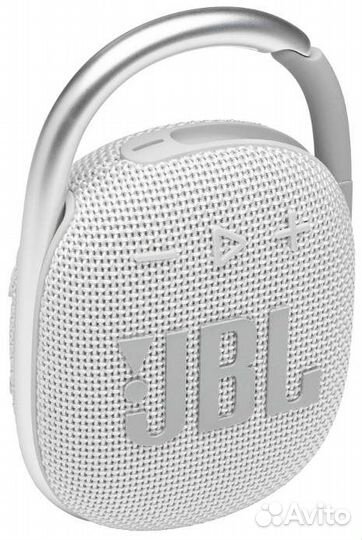 Портативная колонка JBL Clip 4 White (jblclip4WHT)