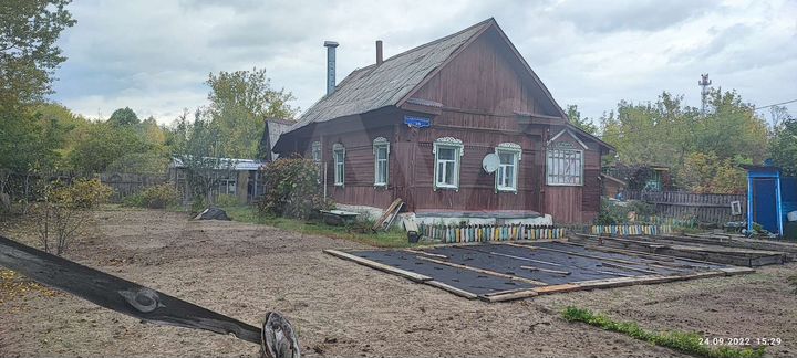 Дом 57 м² на участке 12 сот.