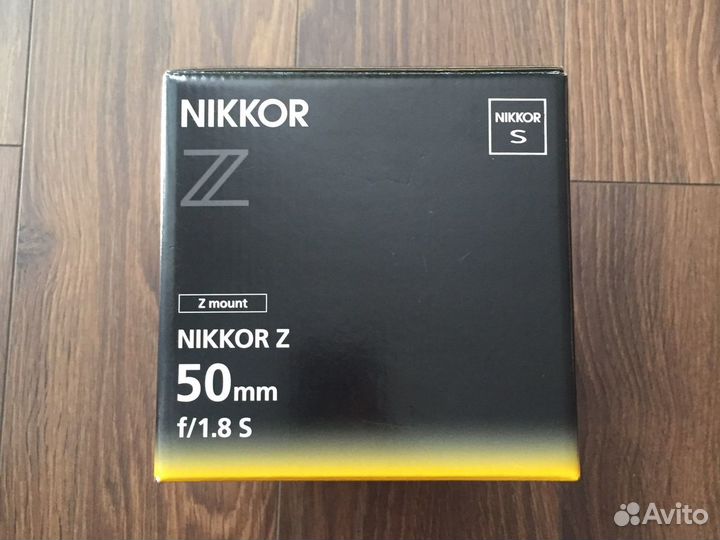Nikon 50mm f/1.8 S Nikkor Z Новый-Гарантия