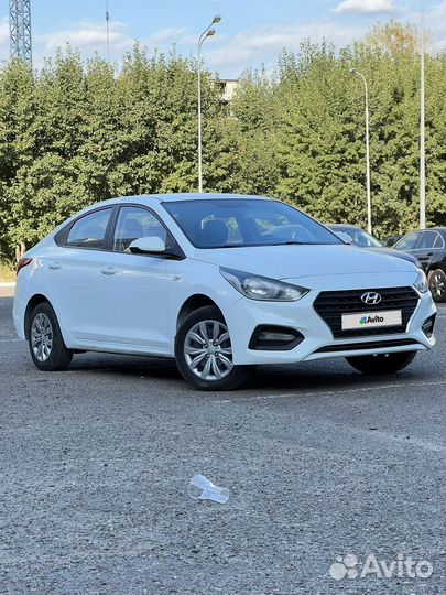 Hyundai Solaris 1.4 МТ, 2019, 109 546 км