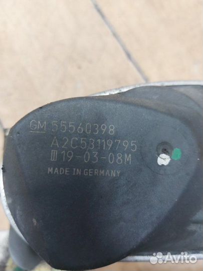 Дроссельная заслонка Opel Zafira B Z16XE1 2007