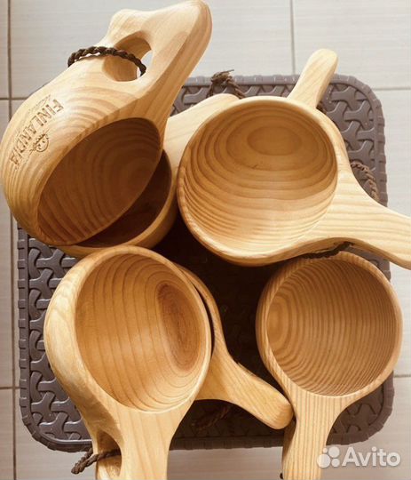 Деревянная кружка Кукса