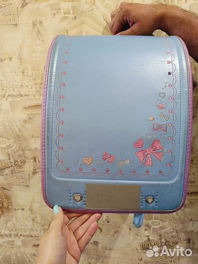 Школьный рюкзак кожаный