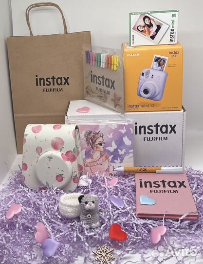 Подарочный набор для девочки instax mini