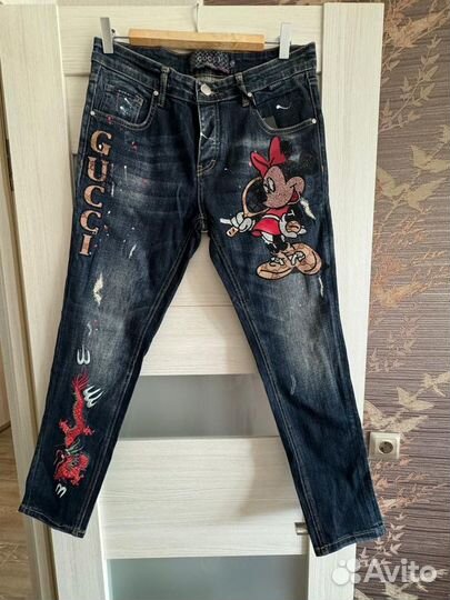 Gucci женские джинсы 29 р р новые