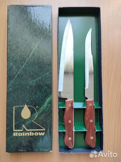 Набор кухонных ножей Rainbow (США) новые