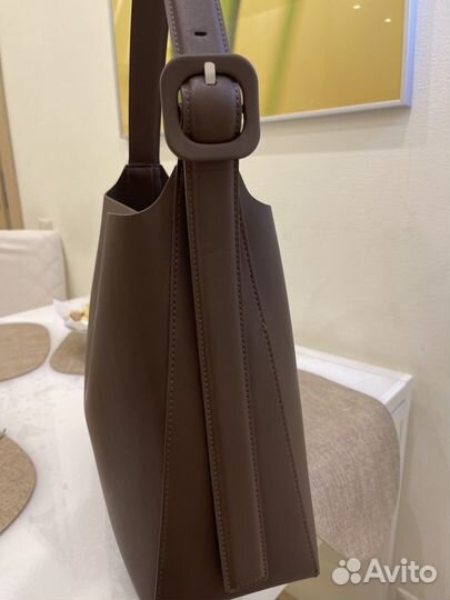 Сумка женская через плечо коричневая