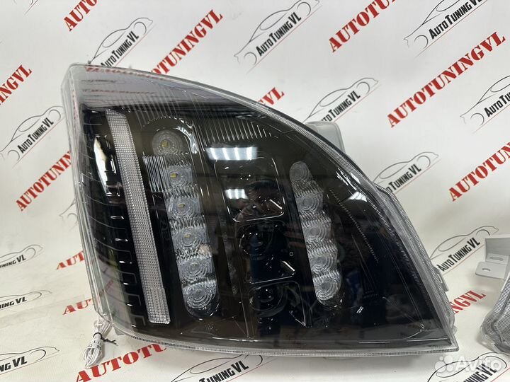 Фары LED на toyota land cruiser prado 120 (02-09 г