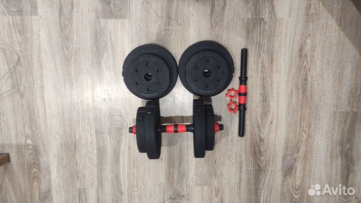 Гантели новые 7,5кг* 2 гантели