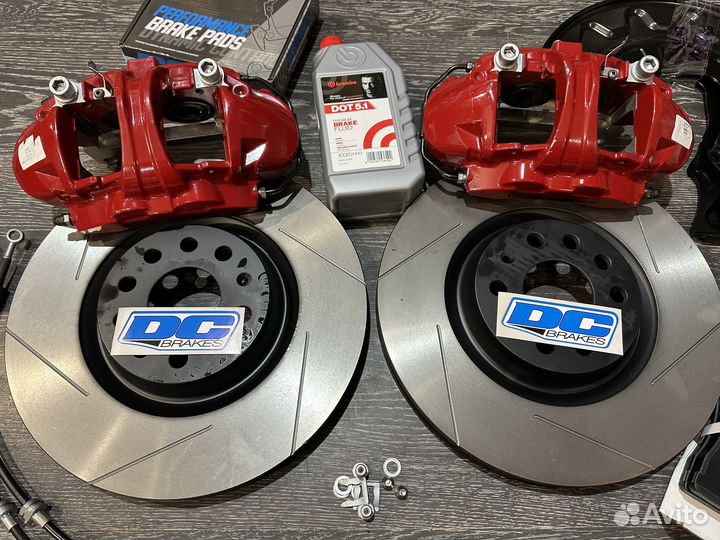 Кит brembo GT 4pot 340/30 VW audi seat skoda 5/112