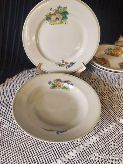 Набор посуды детский Тарелки Фарфор Дулёво и др