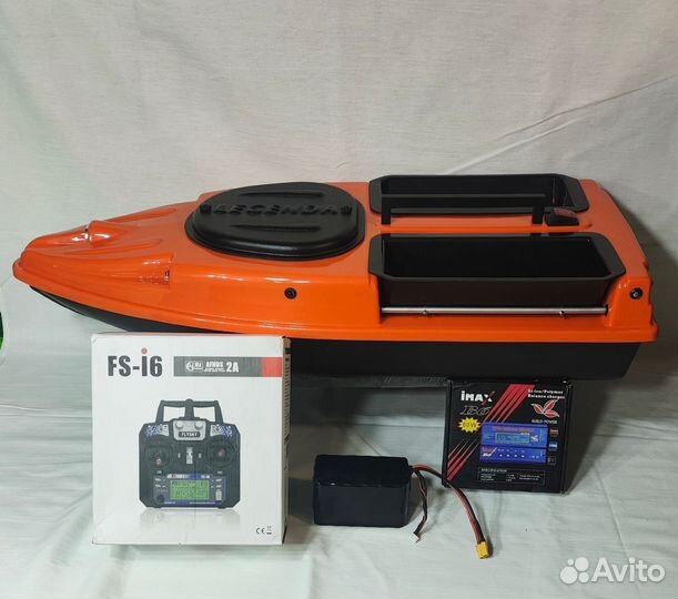 Прикормочный Кораблик с GPS и без