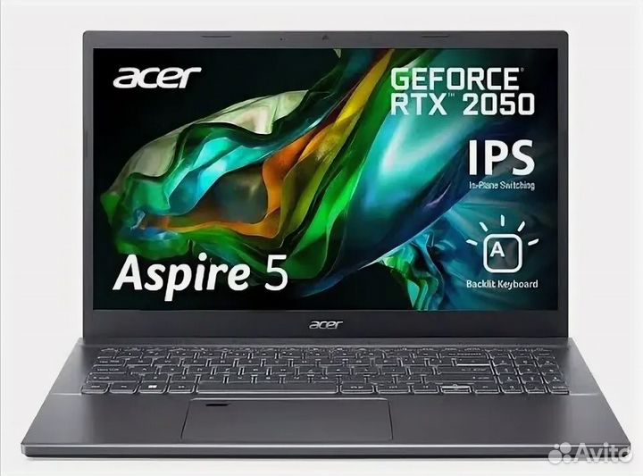 Новый Acer Core i5 13420H/8GB/SSD512/RTX2050 4GB/I