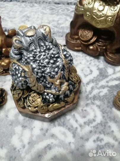 Фигурки Денежная лягушка и Слон