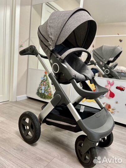 Коляска stokke trailz 3 в 1