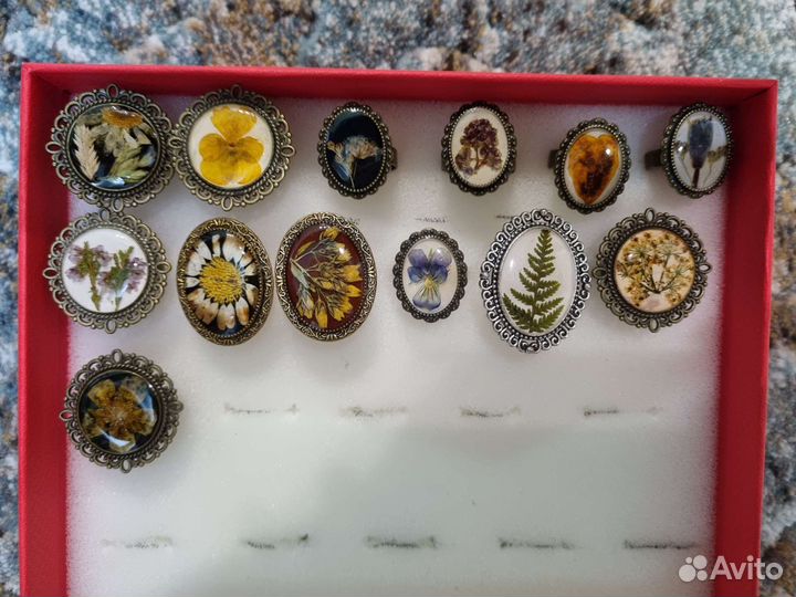 Кольца из эпоксидной смолы