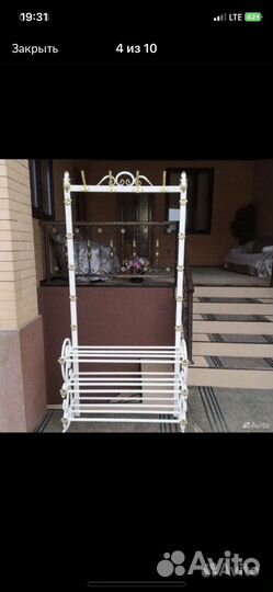 Вешалки, полки и рейлы