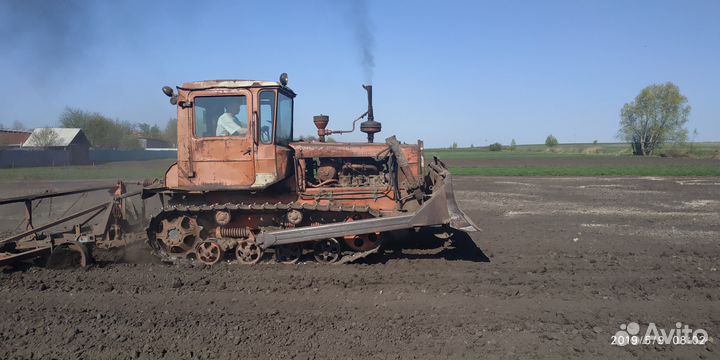 Аренда, услуги трактора, бульдозера дт-75